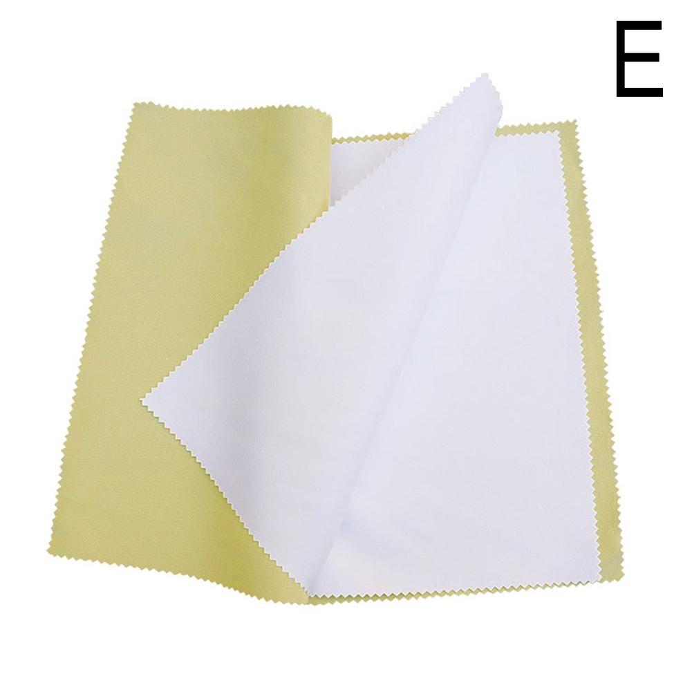 Jewelry Cleaning Polishing Cloth Silver Gold Brass Multiple Layer Shine X1B8